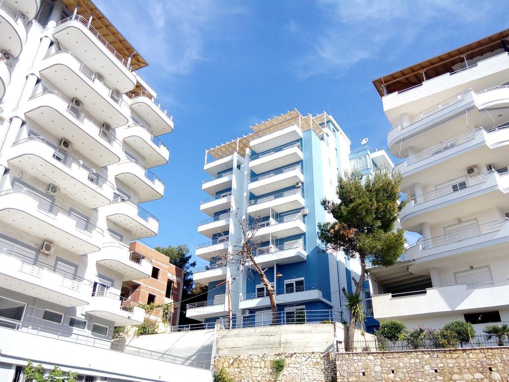 Blue Residence Sarandë Esterno foto