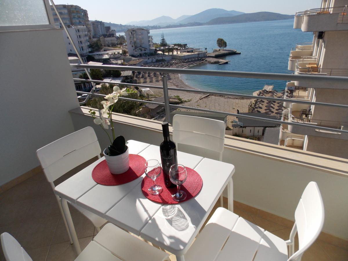 Blue Residence Sarandë Esterno foto