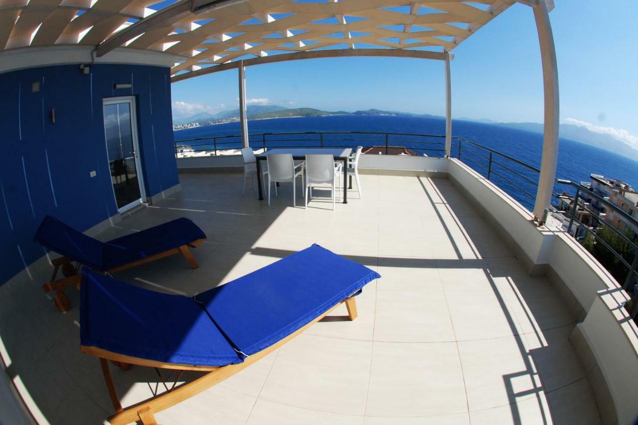 Blue Residence Sarandë Esterno foto